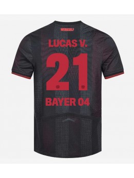 Bayer Leverkusen Lucas Vazquez #21 Domaci Dres 2025-26 Kratak Rukavima